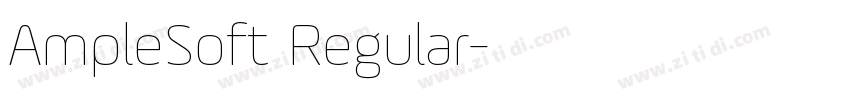 AmpleSoft Regular字体转换